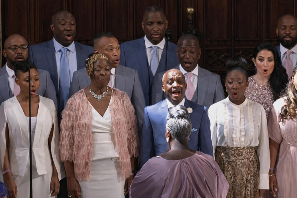 Sharlene performing to 2 Billion Households at The Royal Wedding